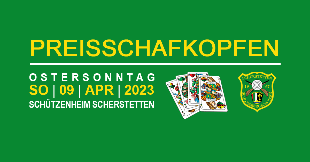 You are currently viewing Preisschafkopfen