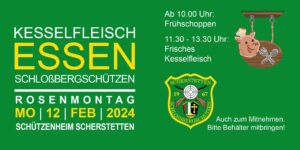 Mehr über den Artikel erfahren Kesselfleischessen am Rosenmontag